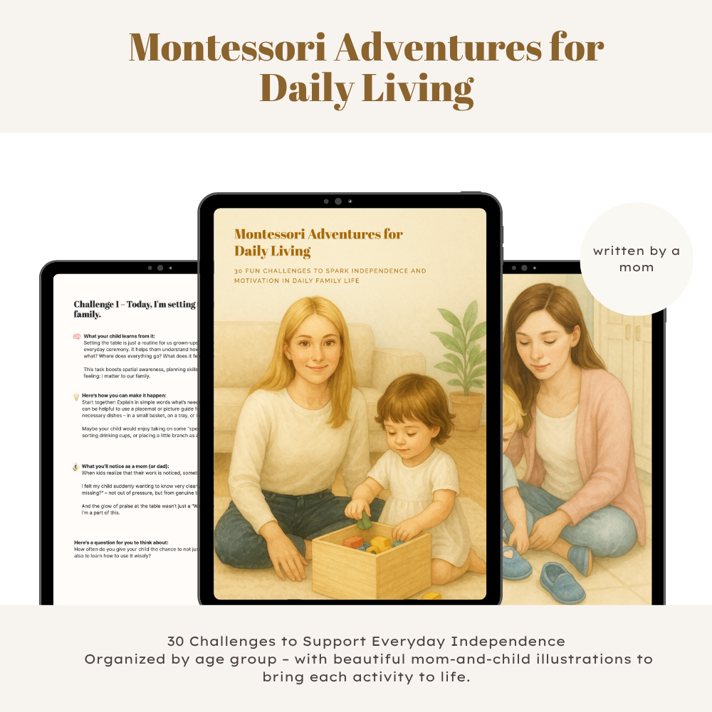 Montessori Challenges for daily Living