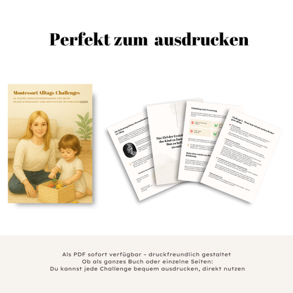 Montessori Alltags- Challenges